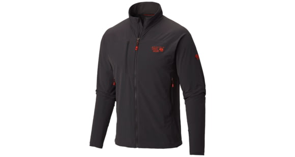 Mountain Hardwear Super Chockstone Full Zip Jacket - Men's-Shark-Medium