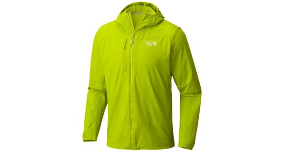 Mountain Hardwear Super Chockstone Hooded Jacket - Men's, Fresh Bud, S, 1707731364-S