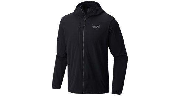 Mountain Hardwear Super Chockstone Hooded Jacket - Men's-Black-X-Large