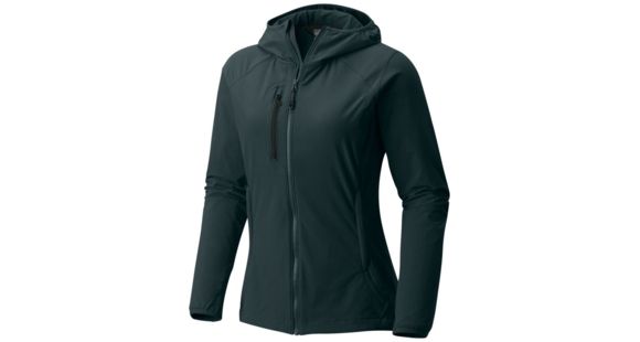 Mountain Hardwear Super Chockstone Hooded Jacket - Women's, Blue Spruce, S, 1708231310-S