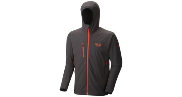 Mountain Hardwear Super Chockstone Hooded Jacket - Men's-Shark-XX-Large
