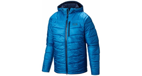 Mountain Hardwear Super Compressor Hooded Jacket - Men's-Dark Compass-XX-Large