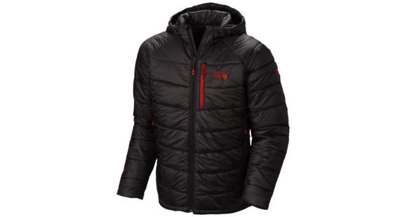 Mountain Hardwear Super Compressor Hooded Jacket - Men's-Shark-XX-Large