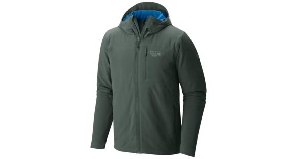 Mountain Hardwear Super Conductor Hooded Jacket - Men's-Thunderhead Grey-Small