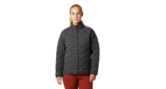 Mountain Hardwear Super/DS Stretchdown Shirt Jacket - Women's, Void, Extra Small, 1850871012-XS