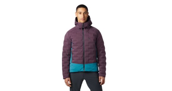 Mountain Hardwear Super/DS Stretchdown Climb Jacket - Men's, Darkest Dawn, Extra Large, OM8267509-XL