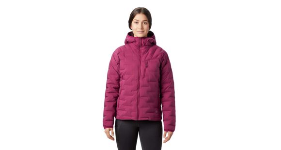 Mountain Hardwear Super/DS Stretchdown Hooded Jacket - Women's, Divine, Small, OL7673662-S