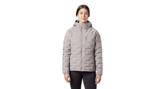 Mountain Hardwear Super/DS Stretchdown Hooded Jacket - Women's, Mystic Purple, Large, OL7673514-L