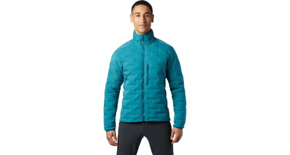 Mountain Hardwear Super/DS Stretchdown Jacket - Men's, Dive, 2XL, OM8055468-XXL