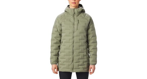Mountain Hardwear Super/DS Stretchdown Parka - Women's, Light Army, Large, OL8093333-L