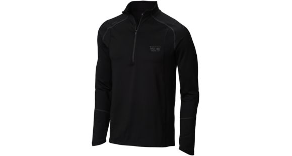 Mountain Hardwear Super Power Half-Zip - Men's-Black-Medium