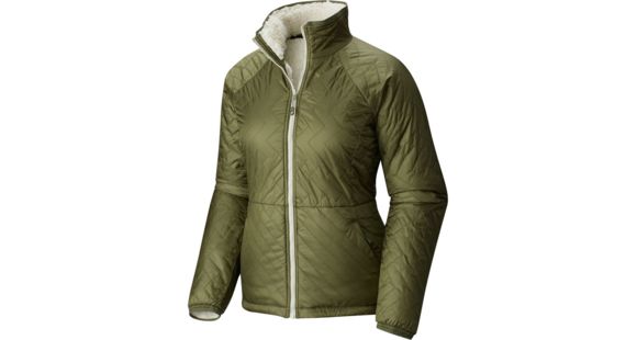 Mountain Hardwear Switch Flip Jacket - Women's-Stone Green/Stone-Small
