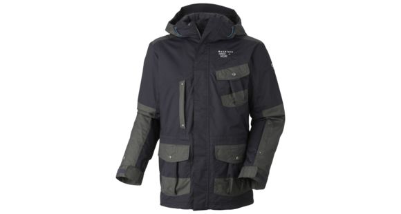 Mountain Hardwear The A'Parka'lypse Jacket - Men's-Black-Small