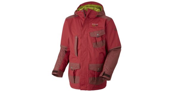 Mountain Hardwear The A'Parka'lypse Jacket - Men's-Jester Red-Medium