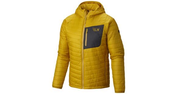 Mountain Hardwear Thermostatic Hooded Jacket - Men's-Inca Gold-Large