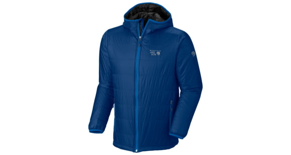 Mountain Hardwear Thermostatic Hooded Jacket - Men's-Royal-XX-Large