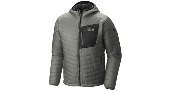 Mountain Hardwear Thermostatic Hooded Jacket - Men's-Thunderhead Grey-Small