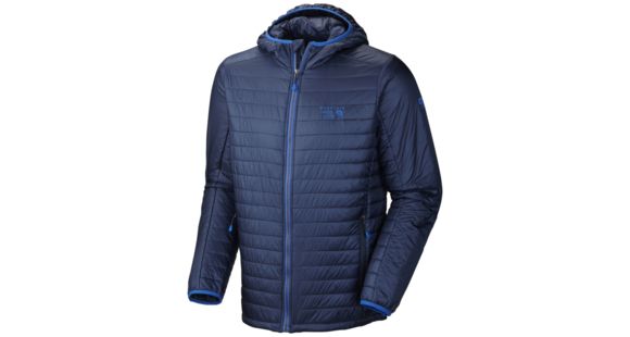 Mountain Hardwear Thermostatic Hooded Jacket - Men's-Collegiate Navy-XX-Large
