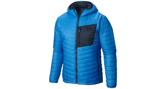 Mountain Hardwear Thermostatic Hooded Jacket - Men's-Dark Compass-Medium