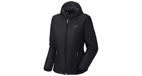 Mountain Hardwear Thermostatic Hooded Jacket - Women's-Black-Medium