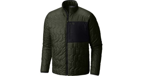 Mountain Hardwear Thermostatic Jacket - Men's-Surplus Green-Small
