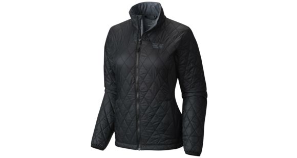 Mountain Hardwear Thermostatic Jacket - Women's-Black/Graphite-Small