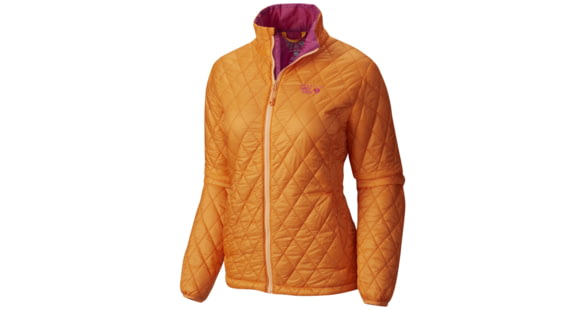 Mountain Hardwear Thermostatic Jacket - Women's-Orange Zest/Deep Blush-Medium