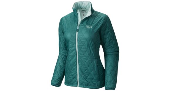 Mountain Hardwear Thermostatic Jacket - Women's-Teal Green-Large