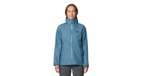 Mountain Hardwear Threshold Jacket - Women's, Adriatic Blue, M, 190423048489