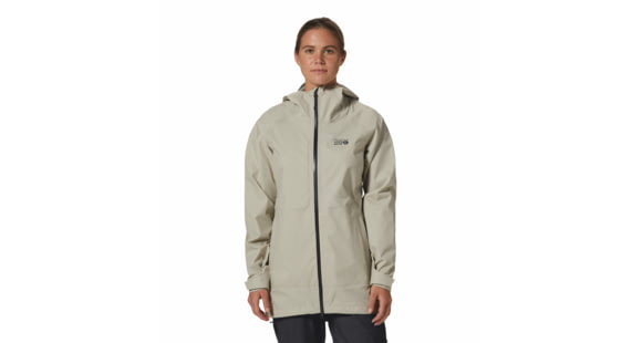 Mountain Hardwear Threshold Parka - Women's, Oyster Shell, Small, 2024711288-Oyster Shell-S