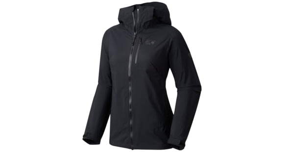 Mountain Hardwear ThunderShadow Jacket - Women's-Black-Small