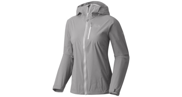 Mountain Hardwear ThunderShadow Jacket - Women's-Manta Grey-Large