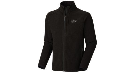 Mountain Hardwear Toasty Tweed Fleece Jacket - Men's-Black-X-Large