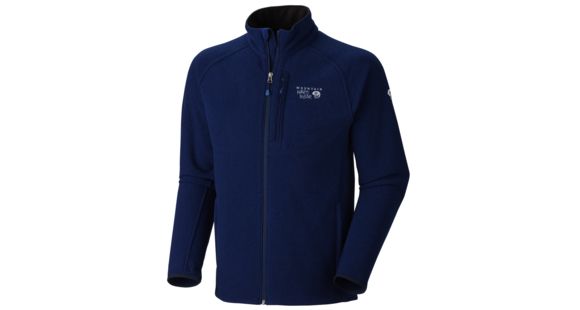 Mountain Hardwear Toasty Tweed Fleece Jacket - Men's-Collegiate Navy-Large