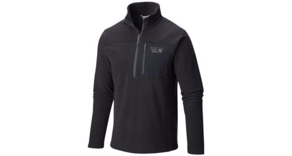 Mountain Hardwear Toasty Twill 1/2 Zip - Men's-Black-Large