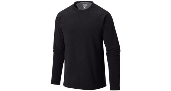 Mountain Hardwear Toasty Twill Crew - Men's-Black-XX-Large