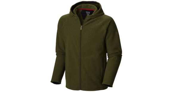 Mountain Hardwear Toasty Twill Full-Zip Hoody - Men's-Utility Green-XX-Large