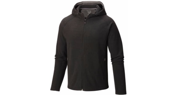 Mountain Hardwear Toasty Twill Full-Zip Hoody - Men's-Black-Large