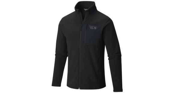 Mountain Hardwear Toasty Twill Jacket - Men's-Black/Titanium-Medium