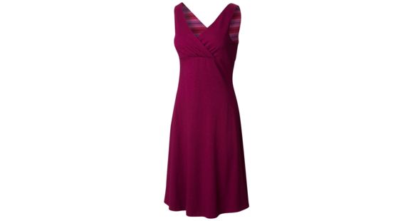 Mountain Hardwear Tonga Solid Dress - Women's-Dark Raspberry-Large