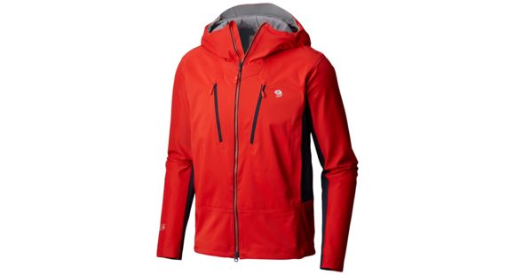 Mountain Hardwear Touren Hooded Jacket, Fiery Red, M, 1765341636-M