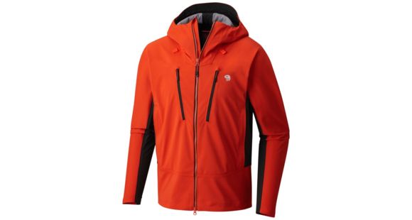 Mountain Hardwear Touren Hooded Jacket - Men's, State Orange, M, 1765341842-M