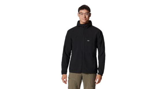 Mountain Hardwear Trail Sender Jacket - Men's, Black, Small, 2027841010-S