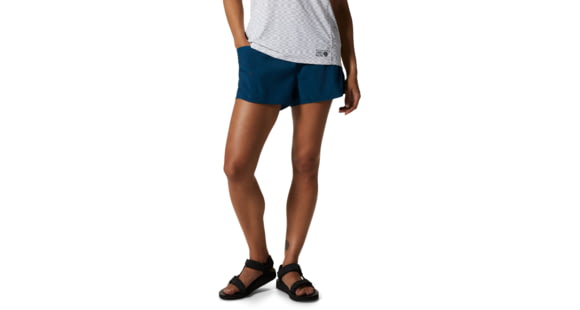 Mountain Hardwear Trail Sender Short - Women's, Dark Caspian, Small, Regular, 1982781418-S-R