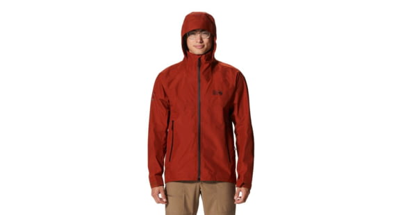 Mountain Hardwear TrailVerse Gore-Tex Jacket - Men's, Dark Copper, Small, 2024561838-S