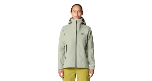 Mountain Hardwear TrailVerse GORE-TEX Jacket - Women's, White Sage, XL, 190423032419