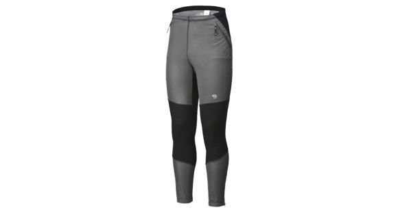 Mountain Hardwear Transition Super Power Tights - Men's-Grill/Black-XX-Large