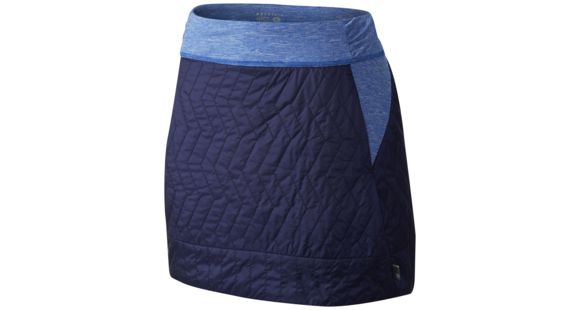 Mountain Hardwear Trekkin Insulated Mini Skirt - Women's-Indigo Blue-Medium