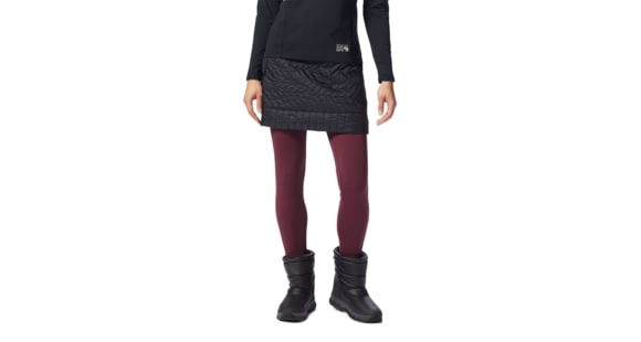 Mountain Hardwear Trekkin Insulated Mini Skirt - Women's, Black, Small, 2010041090-Black-S