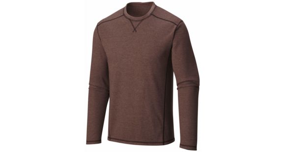 Mountain Hardwear Trekkin Thermal Long Sleeve Crew - Men's-Redwood-Small